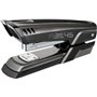 Grampeador de mesa metálico Maped Half Strip A-3545 - Até 25 folhas por vez - Aceita grampos 24/6 e 26/6 - Grampeamento aberto e