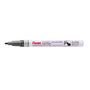 Marcador de tinta Pentel - Ponta fina de 2,9 mm - Permanente em todas as superfícies - Resistente à luz e à água - Corpo de alum