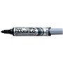 Marcador para quadro branco Pentel Maxiflo - Fluxo de tinta ajustável - Ponta redonda - Espessura da linha de 2,5 mm - 50% de ma