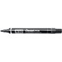 Caneta Marcadora Permanente Pentel N50 - Ponta de 4,3 mm - Resistente à água e à luz - Preta