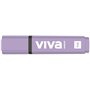 Marcador fluorescente Molin Viva - Espessura da linha entre 1 e 5 mm - Tinta à base de água - Cor violeta