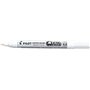 Marcador permanente Pilot Super Color Medium - Ponta de poliacetal de 4,5 mm - Tinta muito densa e opaca - Corpo de metal - Bran