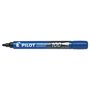 Marcador permanente Pilot 100 - Ponta redonda de 4,5 mm - Largura da linha de 1 mm - Azul