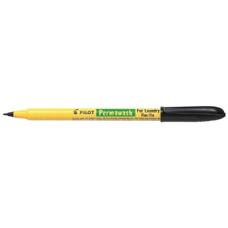 Caneta marcadora permanente para tecido Pilot Permawash - Ponta de 2 mm - Preta