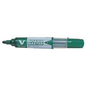 Marcador para quadro branco Pilot V-Board Master Begreen - Ponta redonda de 6 mm - Espessura da linha de 2,3 mm - 91% de plástic