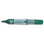 Marcador para quadro branco Pilot V-Board Master Begreen - Ponta redonda de 6 mm - Espessura da linha de 2,3 mm - 91% de plástic