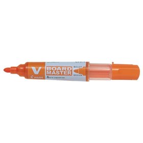 Marcador para quadro branco Pilot V-Board Master Begreen - Ponta redonda de 6 mm - Espessura da linha de 2,3 mm - 91% de plástic