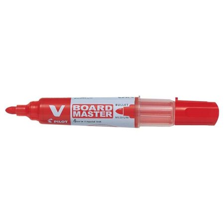 Marcador para quadro branco Pilot V-Board Master Begreen - Ponta redonda de 6 mm - Espessura da linha de 2,3 mm - 91% de plástic