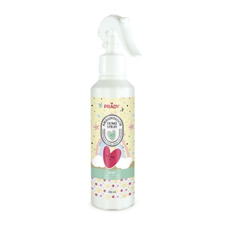 Spray Aromatizador de Ambientes Prady Baby Home - Frasco de 220ml - Frasco Spray