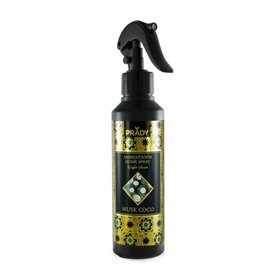 Spray Aromatizador de Ambientes Prady Home - Coleção Oriental Musk Coconut - Frasco de 220ml - Frasco Spray