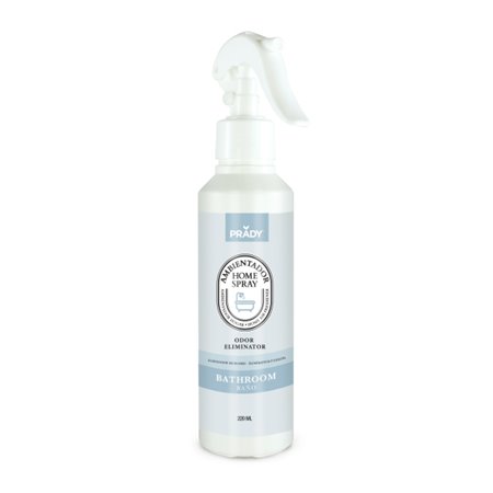 Spray Desodorizador de Ambientes Prady Home Neutralizador de Odores para Banheiro - Frasco de 220 ml - Frasco Spray