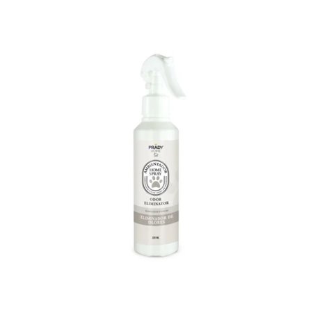 Spray Desodorizador de Ambientes Prady Home Eliminador de Odores de Animais de Estimação - Frasco de 220ml - Frasco Spray