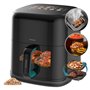 Fritadeira Elétrica Cecotec Cecofry and Grill Smokin'Prime 6500 com Elemento de Aquecimento Duplo - 2200W - Capacidade de 6,5L -