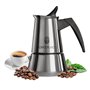 Cafeteira italiana Cecotec Piccolina 200 para 2 xícaras - Aço inoxidável - Compatível com fogões de indução e a gás - Fácil limp