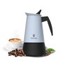 Cafeteira italiana Cecotec Piccolina 900 para 9 xícaras - Aço inoxidável - Adequada para fogões a gás, elétricos e vitrocerâmico