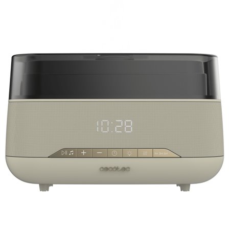 Umidificador de aromaterapia Cecotec PureAroma 1300 Hydra com alto-falante integrado - Capacidade de 300ml - Visor LED - Bluetoo