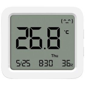 Monitor de Temperatura e Umidade Xiaomi Mi 3 - Monitor de Temperatura e Umidade Bluetooth - Temperatura de 0 a 60ºC e Umidade de