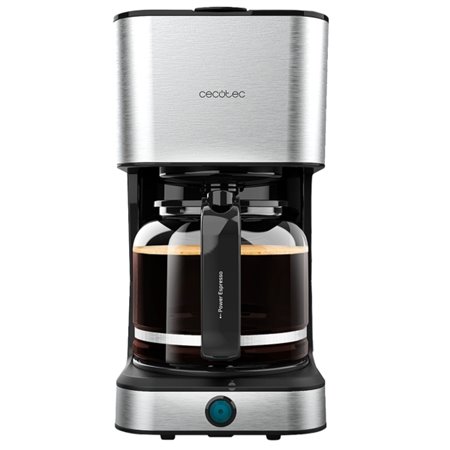 Cafeteira de gotejamento Cecotec Coffee 66 - Potência de 950 W - Reservatório de 1,5 L - Sistema antigotejamento - Acabamento em