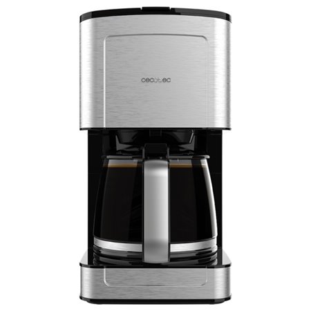 Cafeteira de gotejamento Cecotec Coffee 56 para 12 xícaras - Potência de 800W - Capacidade de 1,3L - Temperatura ajustável - Aca