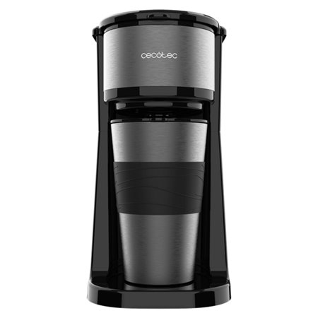 Cafeteira de gotejamento Cecotec Coffee 66 Drop and Go - Potência de 700 W - Capacidade de 420 ml - Sistema antigotejamento - Aç