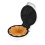 Máquina de Waffles Redonda Cecotec Fun Gofrestone - 1000W - Antiaderente - Acabamento em Aço Inoxidável - Placa Circular de 19cm