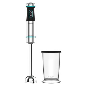 Liquidificador de mão Cecotec Power TitanBlack 1200 XL - 1200W - 4 lâminas cruzadas de titânio - Protetor anti-respingos - Veloc