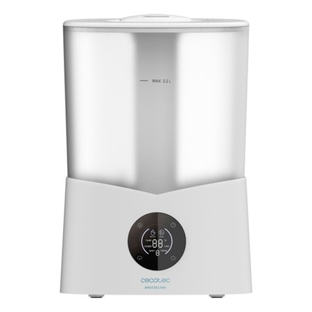 Umidificador de ar inteligente Cecotec BreezeCare 2600 Light - 25 W - Reservatório de 3,2 L - 260 ml/h - Cobertura de até 40 m² 