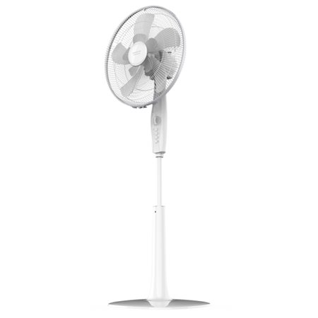 Ventilador de pedestal Cecotec EnergySilence 1010 Extreme Flow com 10 pás - 60 W - Motor de cobre - 40 cm de diâmetro - Temporiz