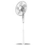 Ventilador de pedestal Cecotec EnergySilence 1010 Extreme Flow com 10 pás - 60 W - Motor de cobre - 40 cm de diâmetro - Temporiz