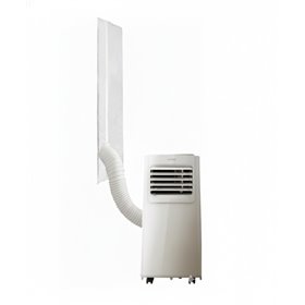 Capa para Janela Basculante Cecotec de 400cm - Fácil de Vedação - Poliéster - Isolamento Externo - Fecho com Zíper e Fita Adesiv