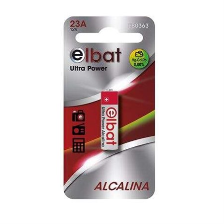 Pilha alcalina Elbat 23A 12V