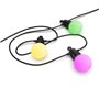Cordão de luzes LED RGB inteligentes Hama para uso externo - 8 m de comprimento - IP44 - Wi-Fi - Flexível - Cabo de alimentação 