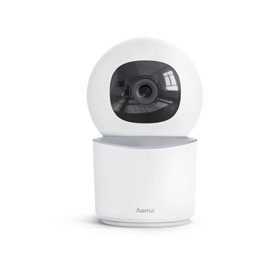 Câmera de segurança inteligente Hama com microfone - Visão noturna - Cabo de 96 cm - Ideal para animais de estimação - Função gi