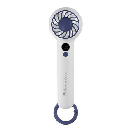 Ventilador portátil Orbegozo HF 2200 - Ventilação ajustável - Visor digital - Carregamento USB-C - Bateria de lítio de longa dur
