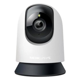 Câmera de segurança IP WiFi Mercusys MC210 FullHD 1080p - Visão noturna - Detecção de movimento - Visão panorâmica de 360° - Con