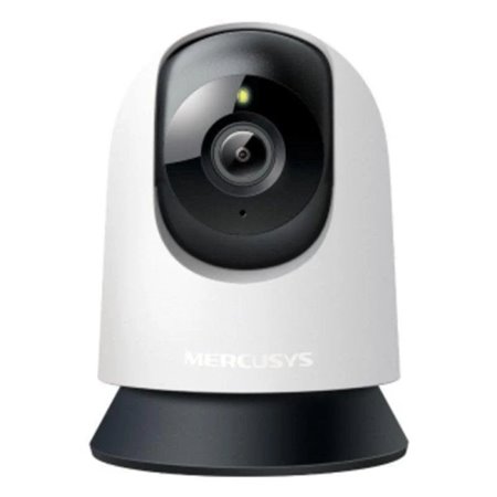 Câmera de segurança IP WiFi Mercusys MC210 FullHD 1080p - Visão noturna - Detecção de movimento - Visão panorâmica de 360° - Con