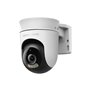 Câmera de segurança inteligente Mercusys MC500 FHD WiFi - Ideal para uso externo - Visão panorâmica de 360° - Visão noturna colo