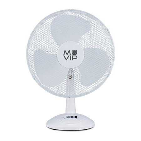 Ventilador de mesa Muvip - 50 W - 3 velocidades - Branco