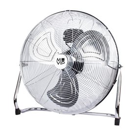 Ventilador de chão industrial Muvip - 140 W - 3 velocidades - Cor prata