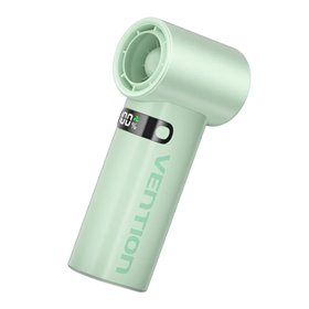 Ventilador portátil Vention PBE - Velocidade máxima de 17.000 RPM - Níveis de velocidade ajustáveis de 1 a 100 - Bateria de 3.00