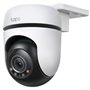 Câmera de segurança inteligente TP-Link Tapo TC41 2K WiFi - Ideal para uso externo - Visão panorâmica de 360° - Visão noturna co