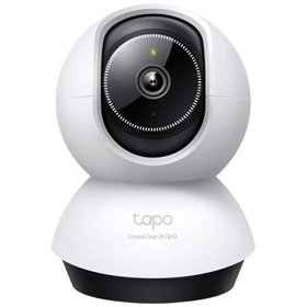 Câmera de segurança TP-Link TC72 WiFi 2K QHD 4MP 360° - Visão noturna - Detecção e notificações inteligentes por IA - Alarme lum