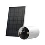 Kit de Câmera de Segurança IP WiFi TP-Link TC82 2K 3MP + Painel Solar Tapo A201 - Uso Interno e Externo - Visão Noturna - Detecç