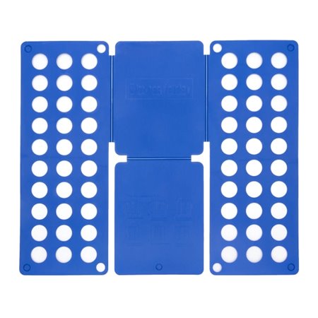 Organizador de roupas Innovagoods - Polipropileno - Dobrável - Fácil de usar - Compacto - 24x59x1cm - Azul