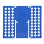 Organizador de roupas Innovagoods - Polipropileno - Dobrável - Fácil de usar - Compacto - 24x59x1cm - Azul