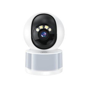 Câmera de segurança XO CR11 WiFi - Motorizada - Visão Noturna - 3MP - Bluetooth - Branca