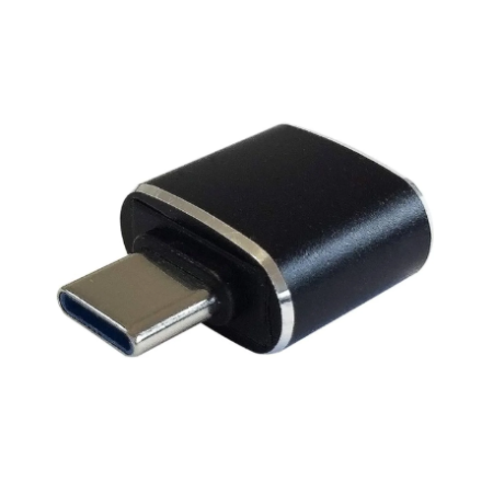 Adaptador USB 3.0 tipo C Aisens A108-0369/ USB tipo C macho - USB fêmea