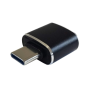 Adaptador USB 3.0 tipo C Aisens A108-0369/ USB tipo C macho - USB fêmea