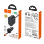 Hoco Carregador de isqueiro com extensão 3x USB-A + 1x USB-C (PD, QC3, AFC, FCP) 42W Z35 - Preto