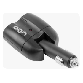 Adaptador de Isqueiro de Carro - 2 Portas - uGo - URS-1019
